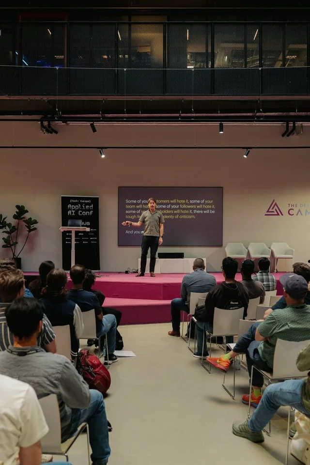 The main stage at Applied AI Conf 2026